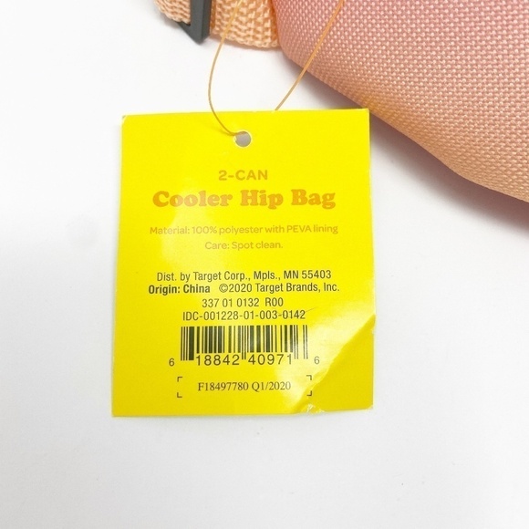 SUN SQUAD | Ombre Pink Palm Tree Cooler Hip Bag - Picture 9 of 9